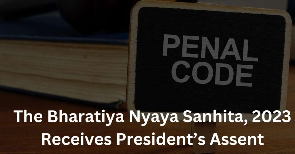 Indian Penal Code Replaced By Bharatiya Nyaya Sanhita